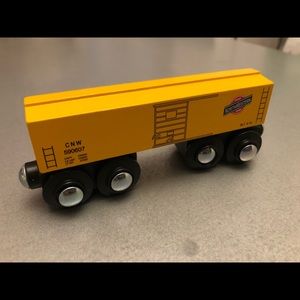 Lightly used Wood train